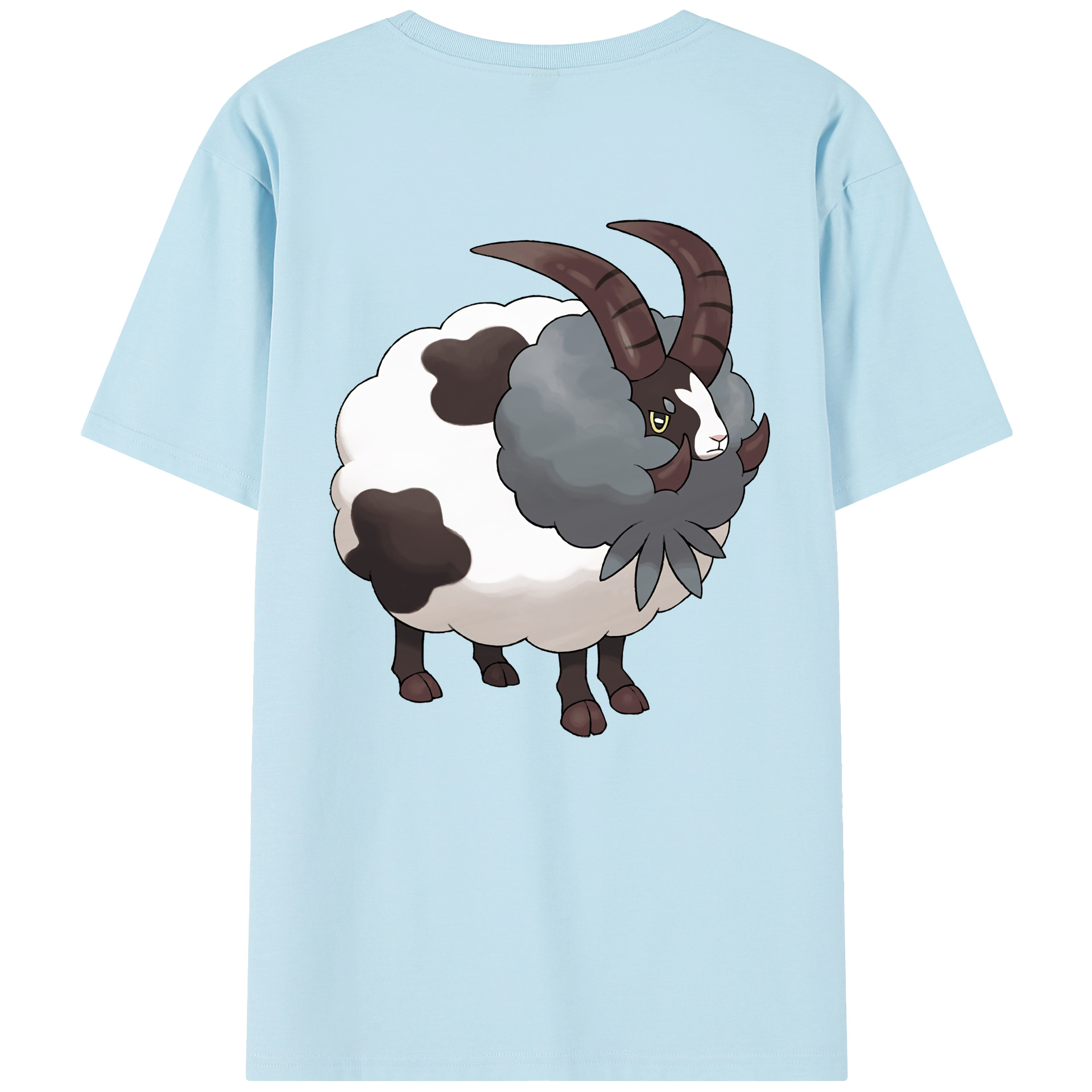 （画像用） ポケットモンスター Pokémon 綿100％半袖Tシャツ（背面プリント）